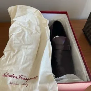 Salvatore Ferragamo Mahogany calf slip-on shoes Shoes | Salvatore Ferragamo Mahogany Calf Slipon Shoes  main image 3